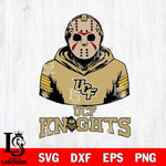 UCF Knights Jason Voorhees 4 Svg Eps Dxf Png File, Digital Download