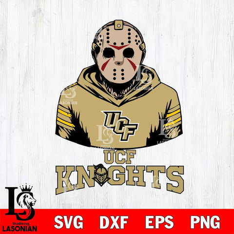 UCF Knights Jason Voorhees 4 Svg Eps Dxf Png File, Digital Download