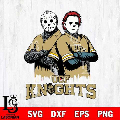 UCF Knights Jason Voorhees 8 Svg Eps Dxf Png File, Digital Download