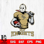 UCF Knights Jason Voorhees 9 Svg Eps Dxf Png File, Digital Download