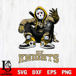 UCF Knights Jason Voorhees Halloween SVG Svg Eps Dxf Png File, Digital Download, Instant Download