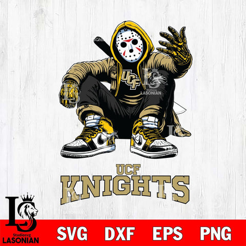 UCF Knights Jason Voorhees Halloween SVG Svg Eps Dxf Png File, Digital Download, Instant Download