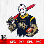 UCF Knights Jason Voorhees Horror 11 Svg Eps Dxf Png File, NCAA svg, Digital Download, Instant Download