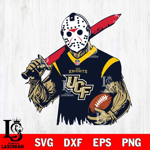 UCF Knights Jason Voorhees Horror 11 Svg Eps Dxf Png File, NCAA svg, Digital Download, Instant Download