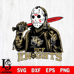 UCF Knights Jason Voorhees Horror 12 Svg Eps Dxf Png File, NCAA svg, Digital Download, Instant Download