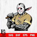 UCF Knights Jason Voorhees Horror 6 Svg Eps Dxf Png File, NCAA svg, Digital Download, Instant Download