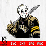 UCF Knights Jason Voorhees Horror 7 Svg Eps Dxf Png File, NCAA svg, Digital Download, Instant Download