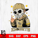 UCF Knights Jason Voorhees Horror 9 Svg Eps Dxf Png File, NCAA svg, Digital Download, Instant Download