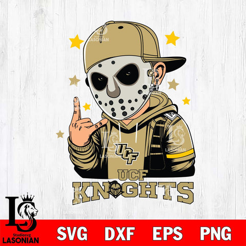 UCF Knights Jason Voorhees Horror 9 Svg Eps Dxf Png File, NCAA svg, Digital Download, Instant Download