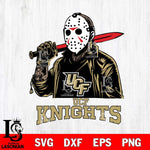 UCF Knights Jason Voorhees Horror Halloween Svg Eps Dxf Png File, NCAA svg, Digital Download, Instant Download