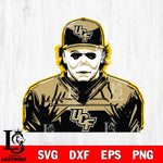 UCF Knights Michael Myers Horror Halloween Svg Eps Dxf Png File, NCAA svg, Digital Download, Instant Download