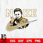 UCF Knights Michael Myers Nike Svg Eps Dxf Png File, Digital Download, Instant Download