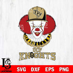 UCF Knights Pennywise Horror Sport 4 Svg Eps Dxf Png File, Digital Download