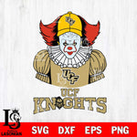 UCF Knights Pennywise Horror Sport 7 Svg Eps Dxf Png File, Digital Download