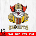 UCF Knights Pennywise Horror Sport 9 Svg Eps Dxf Png File, Digital Download