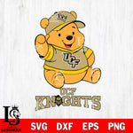UCF Knights Pooh Bear Disney, Svg Eps Dxf Png File, Digital Download