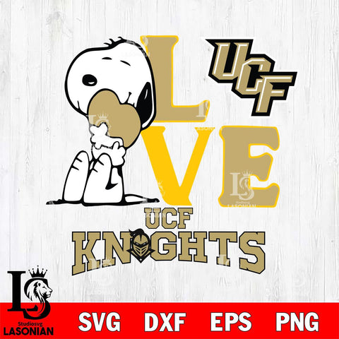 UCF Knights Snoopy Sport 10 Svg Eps Dxf Png File, Digital Download