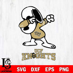UCF Knights Snoopy Sport 3 Svg Eps Dxf Png File, Digital Download