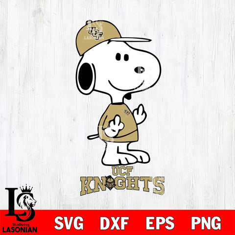 UCF Knights Snoopy Sport 8 Svg Eps Dxf Png File, Digital Download