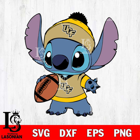 UCF Knights Stitch Svg Eps Dxf Png File, NCAA svg, Digital Download, Instant Download