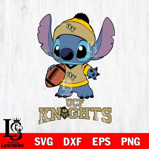 UCF Knights Stitch Disney, Svg Eps Dxf Png File, Digital Download