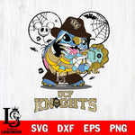 UCF Knights Stitch Freddy Krueger Halloween Svg Eps Dxf Png File, Digital Download, Instant Download