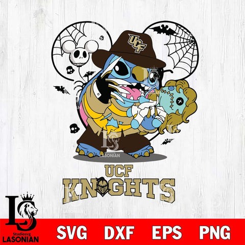 UCF Knights Stitch Freddy Krueger Halloween Svg Eps Dxf Png File, Digital Download, Instant Download