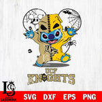 UCF Knights Stitch Horror Halloween 2 Svg Eps Dxf Png File, Digital Download, Instant Download