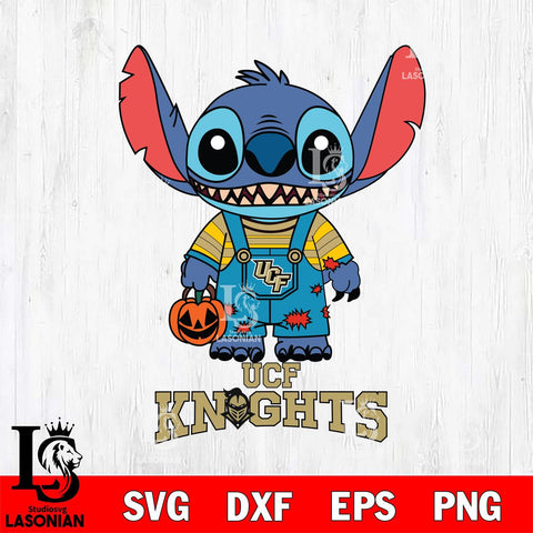 UCF Knights Stitch Horror Halloween Svg Eps Dxf Png File, NCAA svg, Digital Download, Instant Download