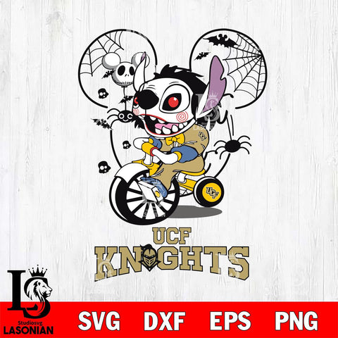 UCF Knights Stitch Jigsaws Halloween Svg Eps Dxf Png File, Digital Download, Instant Download