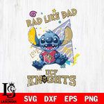 UCF Knights Stitch Love Rad Like Dad SVG DXF EPS PNG FILE, NCAA File Cut,Digital Download,Instant Download