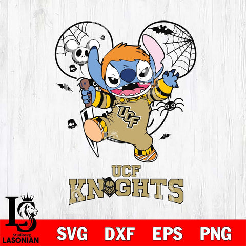 UCF Knights Stitch Michael Halloween Svg Eps Dxf Png File, Digital Download, Instant Download