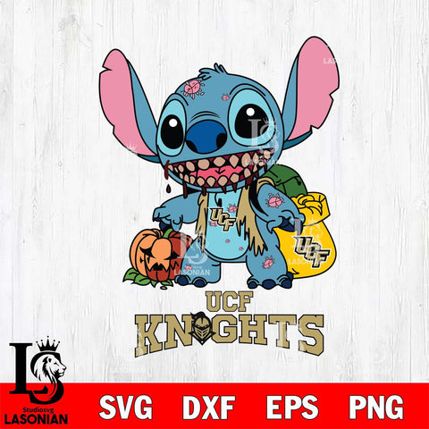 UCF Knights Stitch Zombie Svg Eps Dxf Png File, NCAA svg, Digital Download, Instant Download