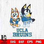 UCLA Bruins Bluey Chilli Mode Dance Svg Eps Dxf Png File, Digital Download, Instant Download