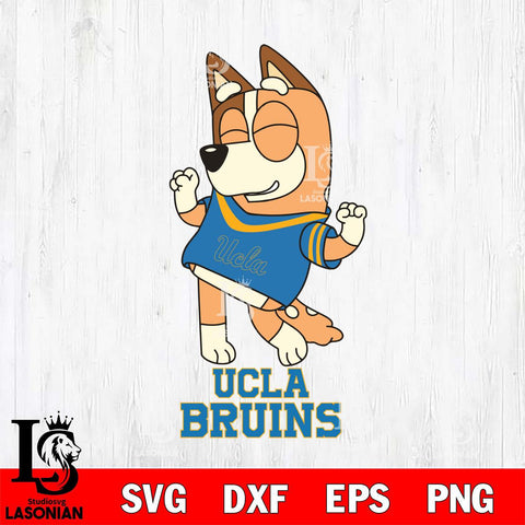 UCLA Bruins Chilli Dance Sport Svg Eps Dxf Png File, Digital Download, Instant Download