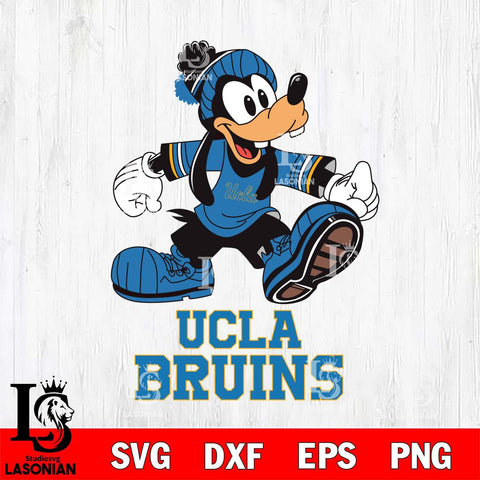 UCLA Bruins Goofy Cool Sport SVG DXF EPS PNG FILE,NCAA svg ,Football Digital Download,Instant Download, Silhouette