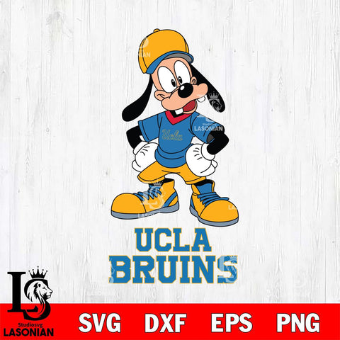 UCLA Bruins Goofy Sport SVG DXF EPS PNG FILE,NCAA svg ,Football Digital Download,Instant Download, Silhouette