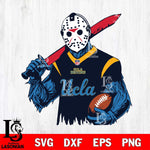 UCLA Bruins Jason Voorhees Horror 11 Svg Eps Dxf Png File, NCAA svg, Digital Download, Instant Download