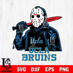 UCLA Bruins Jason Voorhees Horror 12 Svg Eps Dxf Png File, NCAA svg, Digital Download, Instant Download