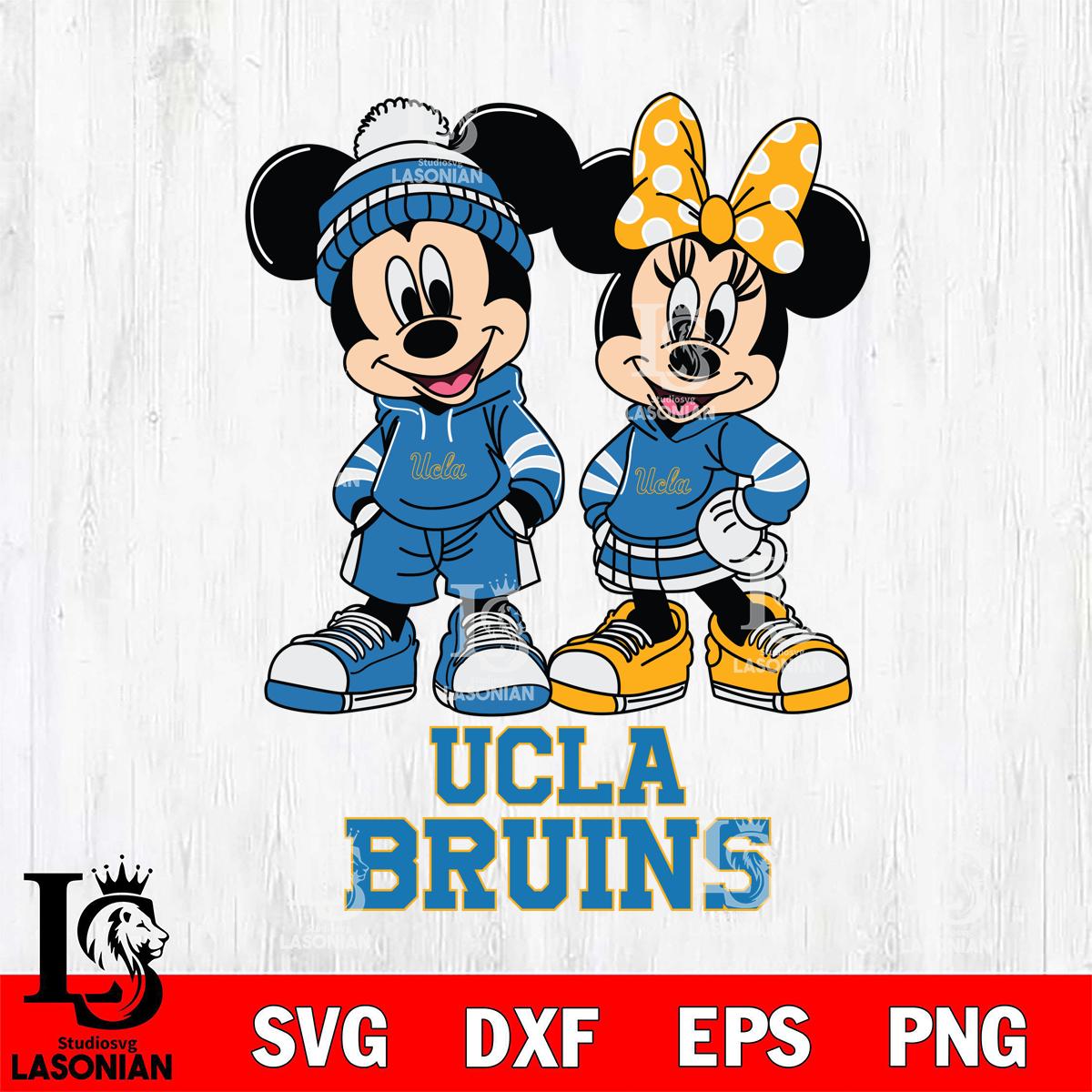 UCLA Bruins Mickey Minnie Rugby Hoodie – lasoniansvg