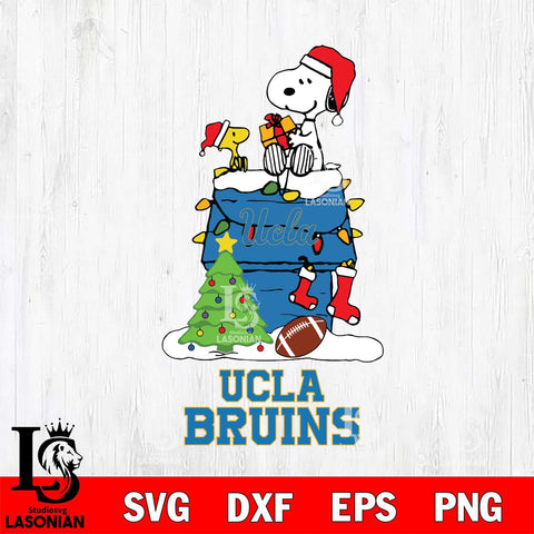 UCLA Bruins Snoopy Sport 11 Svg Eps Dxf Png File, Digital Download