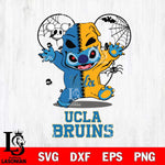 UCLA Bruins Stitch Horror Halloween 2 Svg Eps Dxf Png File, Digital Download, Instant Download