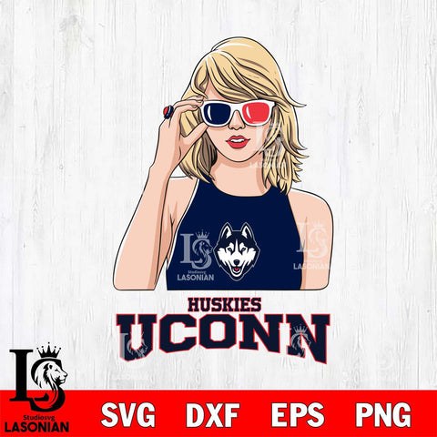 UConn Huskies And Taylor Swift Fan Svg Eps Dxf Png File, Digital Download, Instant Download