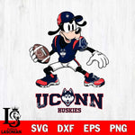 UConn Huskies Goofy Disney, Svg Eps Dxf Png File, Digital Download