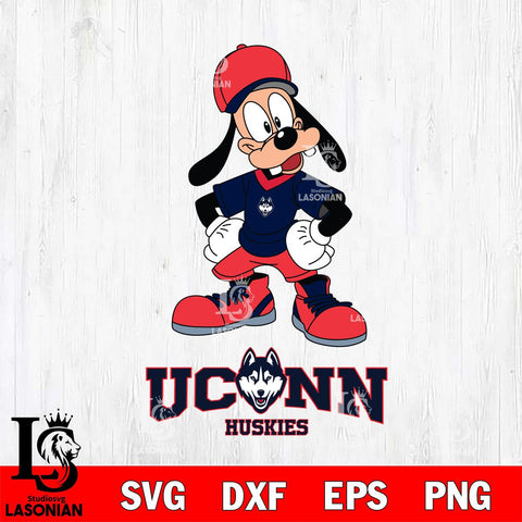 UConn Huskies Goofy Sport SVG DXF EPS PNG FILE,NCAA svg ,Football Digital Download,Instant Download, Silhouette