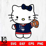 UConn Huskies Hello Kitty sport 7 Svg Eps Dxf Png File, NCAA svg, Digital Download, Instant Download