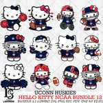 UConn Huskies NCAA Bundle 12 Svg Eps Dxf Png File, NCAA svg, Digital Download, Instant Download