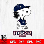 UConn Huskies Snoopy Football sport SVG DXF EPS PNG FILE,Snoopy File Cut, NCAA Digital Download,Instant Download,Christmas Silhouette