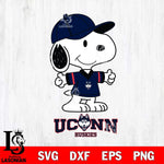 UConn Huskies Snoopy football SVG DXF EPS PNG FILE,Snoopy File Cut, NCAA Digital Download,Instant Download,Christmas Silhouette