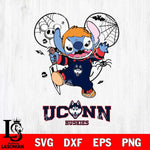 UConn Huskies Stitch Michael Halloween Svg Eps Dxf Png File, Digital Download, Instant Download